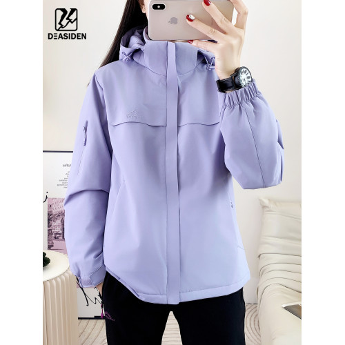 沖鋒衣女二棉2025新款防風防水加絨加厚保暖薄棉戶外秋冬季男外套 沖鋒衣女二棉2025新款防風防水加絨加厚保暖薄棉戶外秋冬季男外套