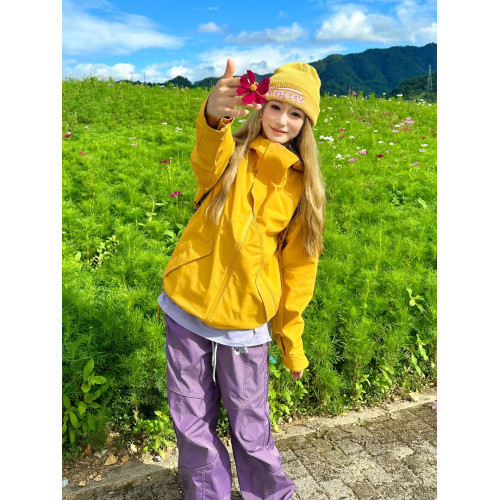 軟殼戶外防水運動爬山潮牌工裝沖鋒衣女2025新款秋款時尚夾克外套 軟殼戶外防水運動爬山潮牌工裝沖鋒衣女2025新款秋款時尚夾克外套