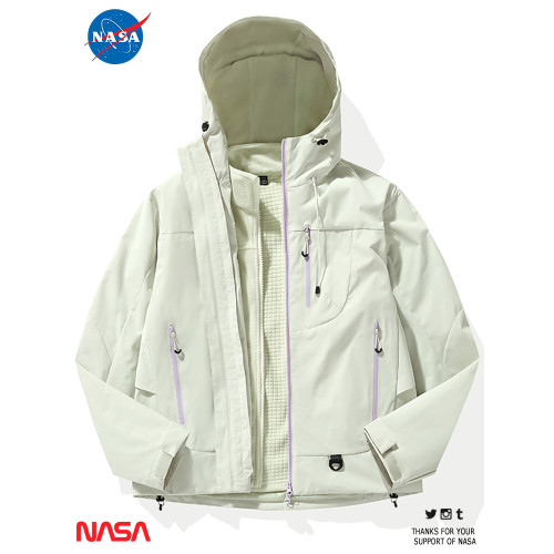 NASA聯名空山雨風暴版沖鋒衣男女款三合一春秋冬季登山服防風防水 NASA聯名空山雨風暴版沖鋒衣男女款三合一春秋冬季登山服防風防水