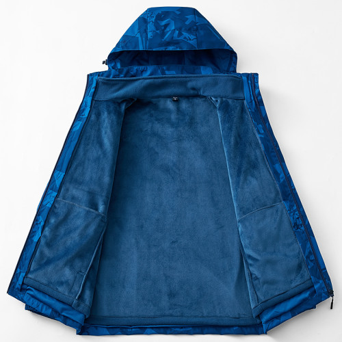 秋冬沖鋒衣男三合一兩件套加厚加絨可拆卸內膽迷彩登山服女防風潮 秋冬沖鋒衣男三合一兩件套加厚加絨可拆卸內膽迷彩登山服女防風潮