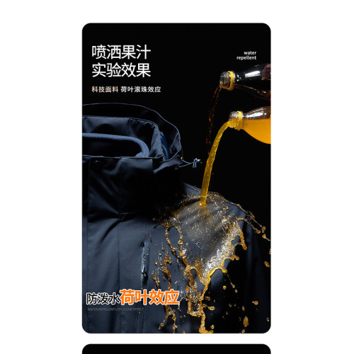 NASA沖鋒衣男女三合一可拆卸秋冬季新款情侶外套連帽小個子戶外服 NASA沖鋒衣男女三合一可拆卸秋冬季新款情侶外套連帽小個子戶外服