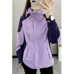 戶外沖鋒衣秋季女三合一可拆卸秋冬款加厚男款防風防水情侶外套