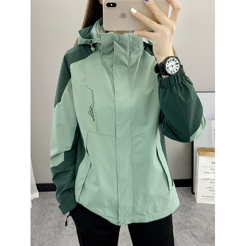 戶外沖鋒衣秋季女三合一可拆卸秋冬款加厚男款防風防水情侶外套 戶外沖鋒衣秋季女三合一可拆卸秋冬款加厚男款防風防水情侶外套