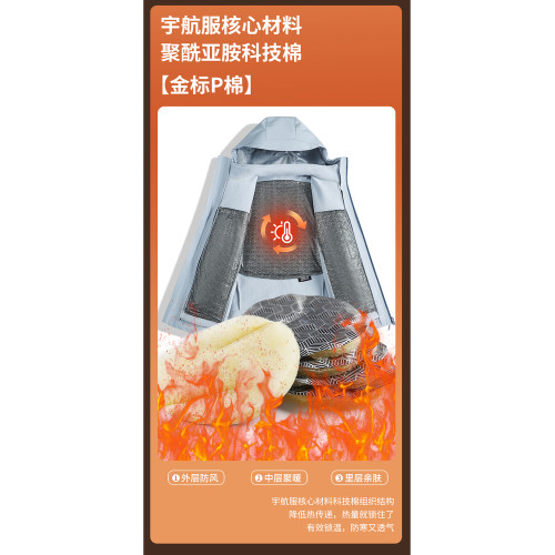 【硃雀紅】2025新款戶外沖鋒衣女三合一可拆卸秋冬防風水登山服男