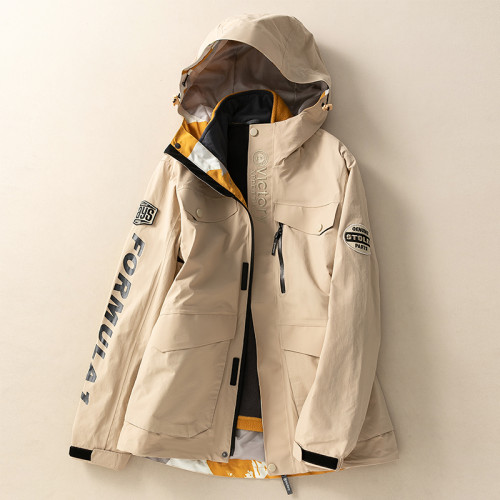 春季戶外服女三合一男潮沖鋒款式外套可拆卸羽絨西藏旅遊登山衣服 春季戶外服女三合一男潮沖鋒款式外套可拆卸羽絨西藏旅遊登山衣服