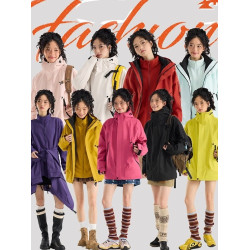 啄木鳥沖鋒衣女款三合一2025新款春秋戶外防風防水超好看登山外套