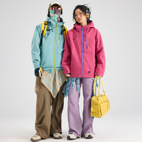 蕉下客多巴胺沖鋒衣情侶款春秋季2025新款寬松戶外登山服夾克外套 蕉下客多巴胺沖鋒衣情侶款春秋季2025新款寬松戶外登山服夾克外套