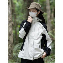 蕉下客春秋沖鋒衣男女三合一2025新款登山服防風防水小個子加絨加