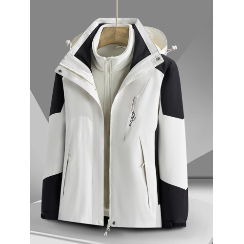 戶外沖鋒衣男女三合一可拆卸加絨加厚迷彩外套防風防水保暖登山服 戶外沖鋒衣男女三合一可拆卸加絨加厚迷彩外套防風防水保暖登山服