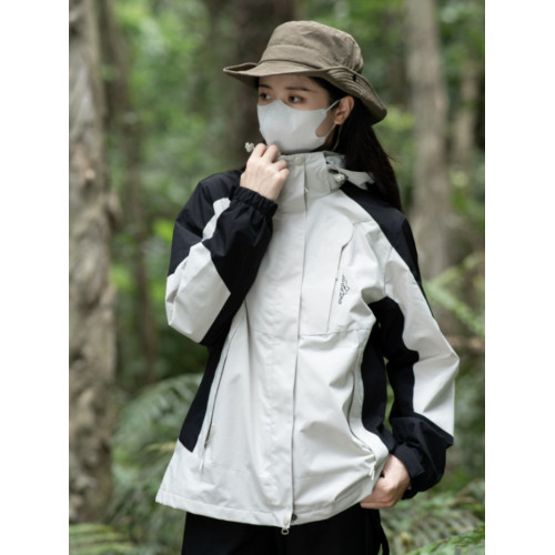 蕉下客春秋沖鋒衣男女三合一2025新款登山服防風防水小個子加絨加 蕉下客春秋沖鋒衣男女三合一2025新款登山服防風防水小個子加絨加