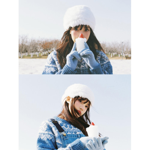 復古北歐風費爾島提花毛衣女秋冬款慵懶奶呼呼高級感顯瘦針織上衣