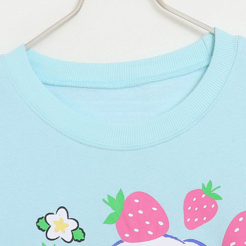 80%棉~可愛俏皮卡通動漫多巴胺圓領寬松大碼舒適加絨衛衣女 80%棉~可愛俏皮卡通動漫多巴胺圓領寬松大碼舒適加絨衛衣女