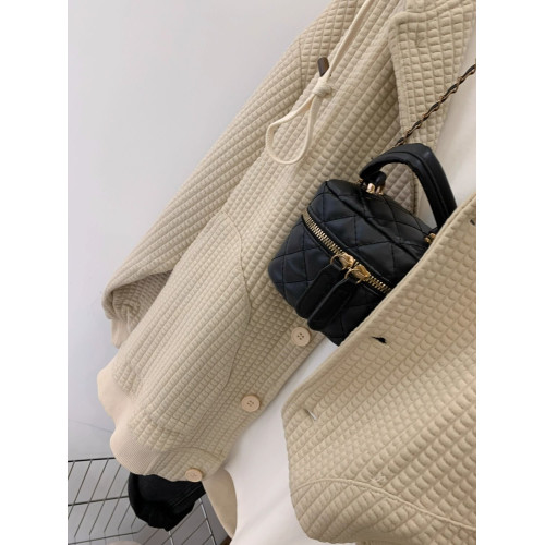 胖mm300斤大碼高級感華夫格連帽衛衣女秋季寬松百搭慵懶開衫外套 胖mm300斤大碼高級感華夫格連帽衛衣女秋季寬松百搭慵懶開衫外套