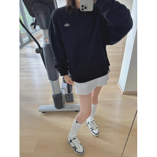 金智秀同款啊lo圓領衛衣寬松百搭長袖套頭上衣情侶純色簡約女 金智秀同款啊lo圓領衛衣寬松百搭長袖套頭上衣情侶純色簡約女