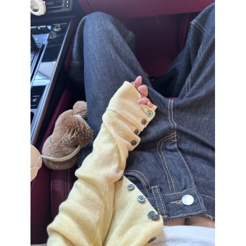 2025早秋季新款韓系高級感針織衫上衣女休閒顯瘦外搭開衫毛衣外套