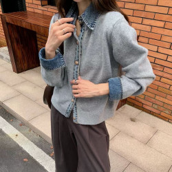 韓系高級感慵懶風針織開衫女秋季2025新款時尚洋氣顯瘦毛衣外套