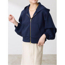 ZOEYJA佐佐家 GG平衡內外 彈性十足穿著舒適雙頭拉鍊口袋連帽外套