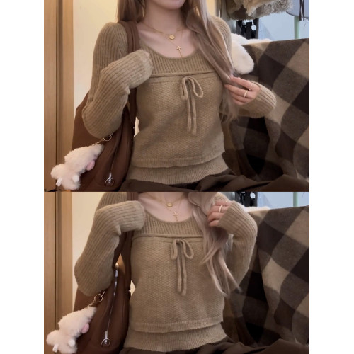 設計感針織毛衣女2025新款爆款巨好看秋冬獨特漂亮內搭打底衫上衣 設計感針織毛衣女2025新款爆款巨好看秋冬獨特漂亮內搭打底衫上衣