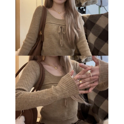 設計感針織毛衣女2025新款爆款巨好看秋冬獨特漂亮內搭打底衫上衣 設計感針織毛衣女2025新款爆款巨好看秋冬獨特漂亮內搭打底衫上衣