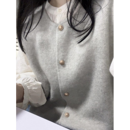 早秋新款2025韓系寬松外穿毛衣女坎肩針織馬甲背心曡穿無袖上衣女