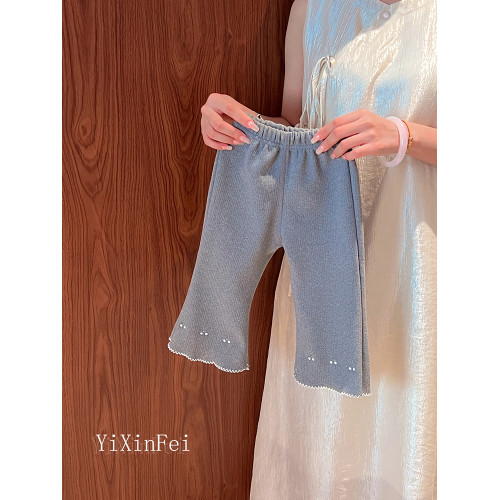 女童一體絨喇叭褲洋氣秋冬裝長褲女寶寶冬季加厚保暖褲子嬰兒童裝 女童一體絨喇叭褲洋氣秋冬裝長褲女寶寶冬季加厚保暖褲子嬰兒童裝
