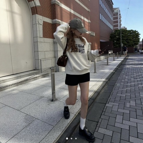 星野家日單 torowee 25新款 經典百搭簡約印圖衛衣