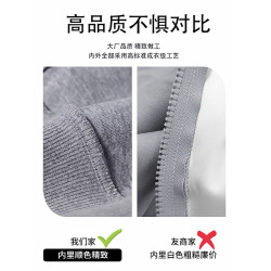 外套灰色短款衛衣女2025新款秋冬韓系修身收腰連帽上衣早秋季穿搭