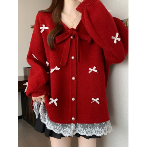 大碼胖mm秋季新款時尚蕾絲邊長袖開衫毛衣寬松顯瘦簡約百搭上衣女 大碼胖mm秋季新款時尚蕾絲邊長袖開衫毛衣寬松顯瘦簡約百搭上衣女