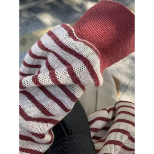 美式oversize條紋圓領衛衣女春秋2025新款爆款寬松獨特超好看上衣 美式oversize條紋圓領衛衣女春秋2025新款爆款寬松獨特超好看上衣