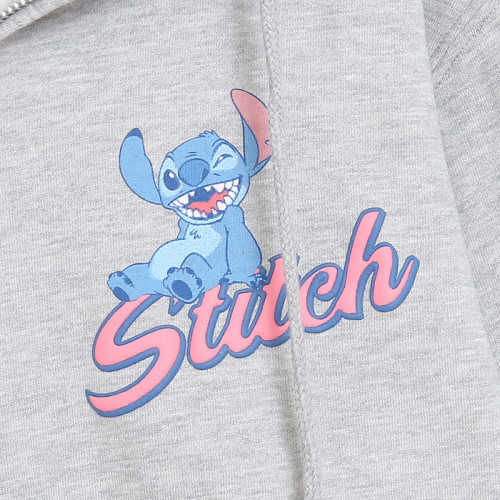 春秋季灰色卡通字母前後印花衛衣女連帽薄絨寬松拉鍊開衫外套 春秋季灰色卡通字母前後印花衛衣女連帽薄絨寬松拉鍊開衫外套