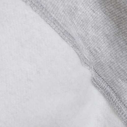 春秋季灰色卡通字母前後印花衛衣女連帽薄絨寬松拉鍊開衫外套 春秋季灰色卡通字母前後印花衛衣女連帽薄絨寬松拉鍊開衫外套