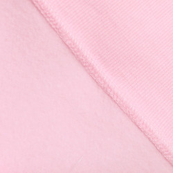 樂園款~純色重工刺綉 卡通字母圓領長袖衛衣女套頭大碼上衣粉