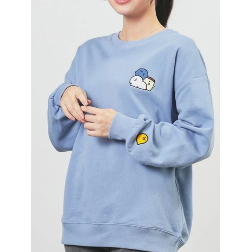 寬松可愛的刺綉秋季女士毛圈圓領毛圈衛衣合作卡通搭配日單原單 寬松可愛的刺綉秋季女士毛圈圓領毛圈衛衣合作卡通搭配日單原單