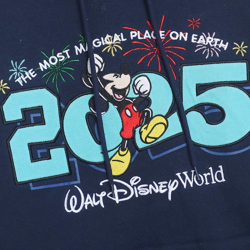 樂園款卡通動漫字母刺綉俏皮青春連帽雙層長袖加絨寬松衛衣女 樂園款卡通動漫字母刺綉俏皮青春連帽雙層長袖加絨寬松衛衣女