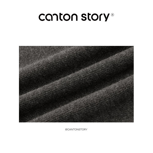 羊城故事 甜美木耳邊設計感毛針織衫女秋季新款純色打底長袖上衣