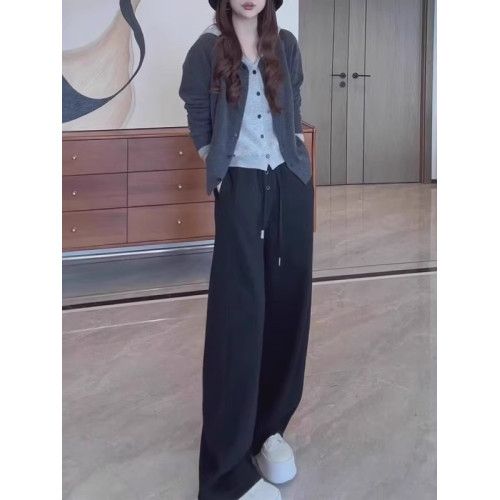 大碼韓系連帽假兩件針織毛衣女秋季2025新款胖mm時尚百搭休閒上衣