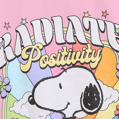 可愛甜美青春俏皮圓領毛圈長袖衛衣大碼卡通印花中長款上衣 可愛甜美青春俏皮圓領毛圈長袖衛衣大碼卡通印花中長款上衣