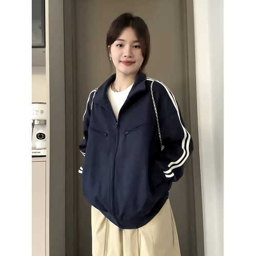 小衆設計衛衣外套女春秋季2025新款秋冬季寬松運動韓系外套棒球服