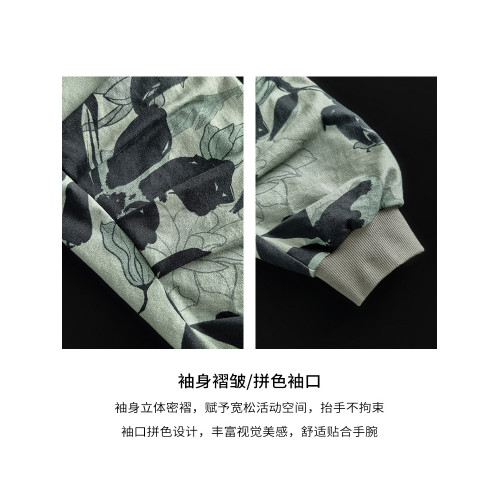 【】曼陀羅衛衣 很難撞款!抽象藝術印花圓領上衣女寬松慵懶 【】曼陀羅衛衣 很難撞款!抽象藝術印花圓領上衣女寬松慵懶