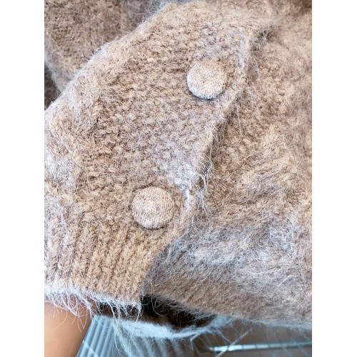 高領毛衣外套女2025秋冬新款寬松慵懶風翻領外穿上衣厚針織開衫潮 高領毛衣外套女2025秋冬新款寬松慵懶風翻領外穿上衣厚針織開衫潮