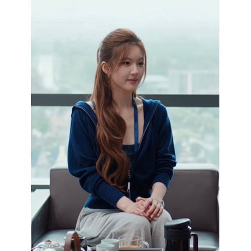 趙露思許妍同款連帽拉鍊毛衣外套女秋冬寬松休閒針織開衫外搭上衣 趙露思許妍同款連帽拉鍊毛衣外套女秋冬寬松休閒針織開衫外搭上衣