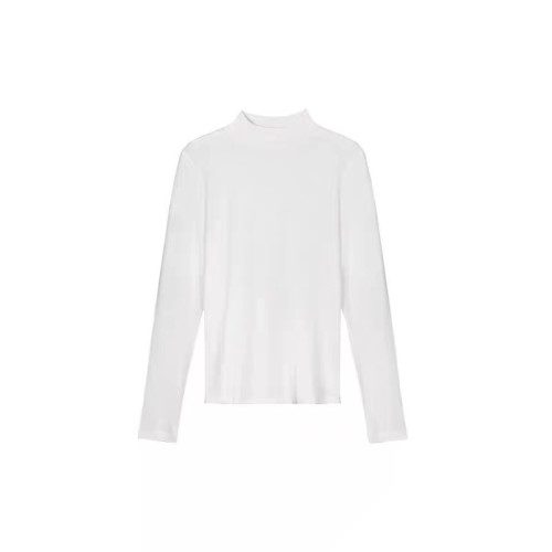 【慵懶周末】官方秋新款半高領山羊絨混紡修身打底衫女內搭針織衫