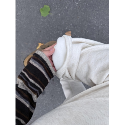 韓系早秋季穿搭巨好看條紋針織衫寬松外穿慵懶風休閒長袖百搭上衣 韓系早秋季穿搭巨好看條紋針織衫寬松外穿慵懶風休閒長袖百搭上衣