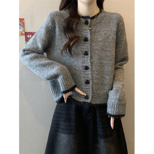 外穿短款毛衣女秋冬2025新款針織開衫外套小個子內搭打底衫小上衣 外穿短款毛衣女秋冬2025新款針織開衫外套小個子內搭打底衫小上衣