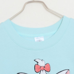 樂園款~85%棉/可愛俏皮卡通字母毛巾刺綉寬松大碼加絨衛衣 潮