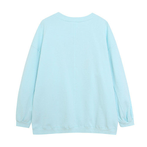 樂園款~85%棉/可愛俏皮卡通字母毛巾刺綉寬松大碼加絨衛衣 潮 樂園款~85%棉/可愛俏皮卡通字母毛巾刺綉寬松大碼加絨衛衣 潮