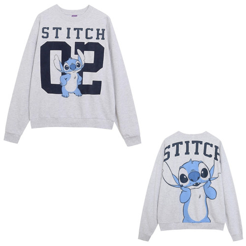 時尚青春個性圓領寬松顯瘦加絨長袖衛衣 卡通動漫印花上衣 時尚青春個性圓領寬松顯瘦加絨長袖衛衣 卡通動漫印花上衣