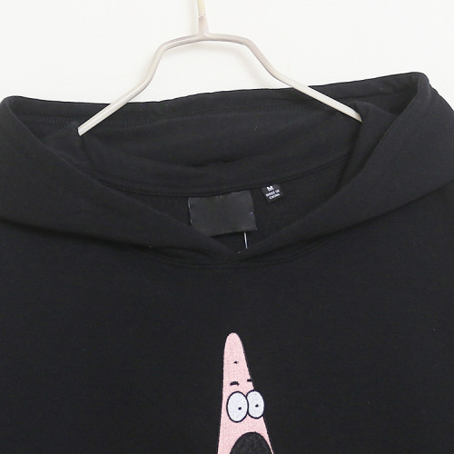 秋冬季新款卡通刺綉連帽長袖衛衣女士薄絨寬松百搭舒適帽衫 秋冬季新款卡通刺綉連帽長袖衛衣女士薄絨寬松百搭舒適帽衫