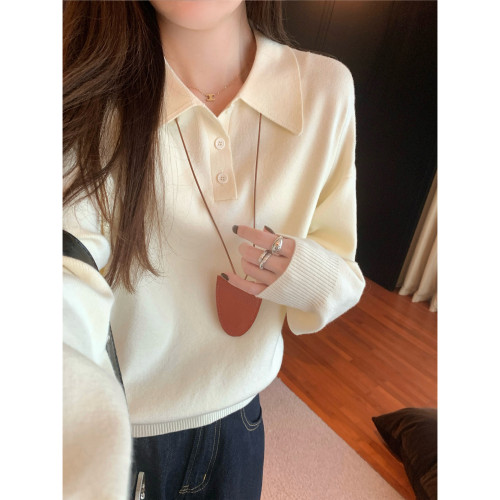 SIXIU 2025秋冬新款 羊毛混紡 針織衫上衣女設計寬松百搭顯瘦毛衣