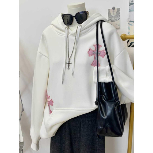 特大碼300斤十字架時尚休閒衛衣秋季新款時尚美式潮牌帶帽外套 特大碼300斤十字架時尚休閒衛衣秋季新款時尚美式潮牌帶帽外套